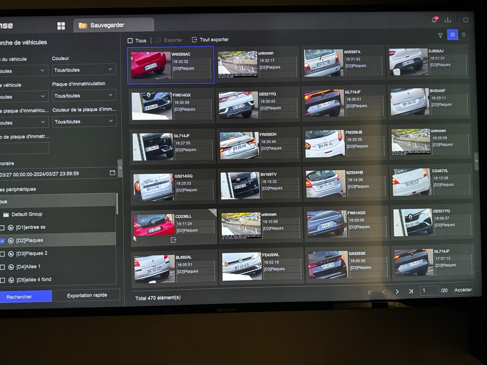 
Installation caméra. Lecture de plaque copropriété Marseille