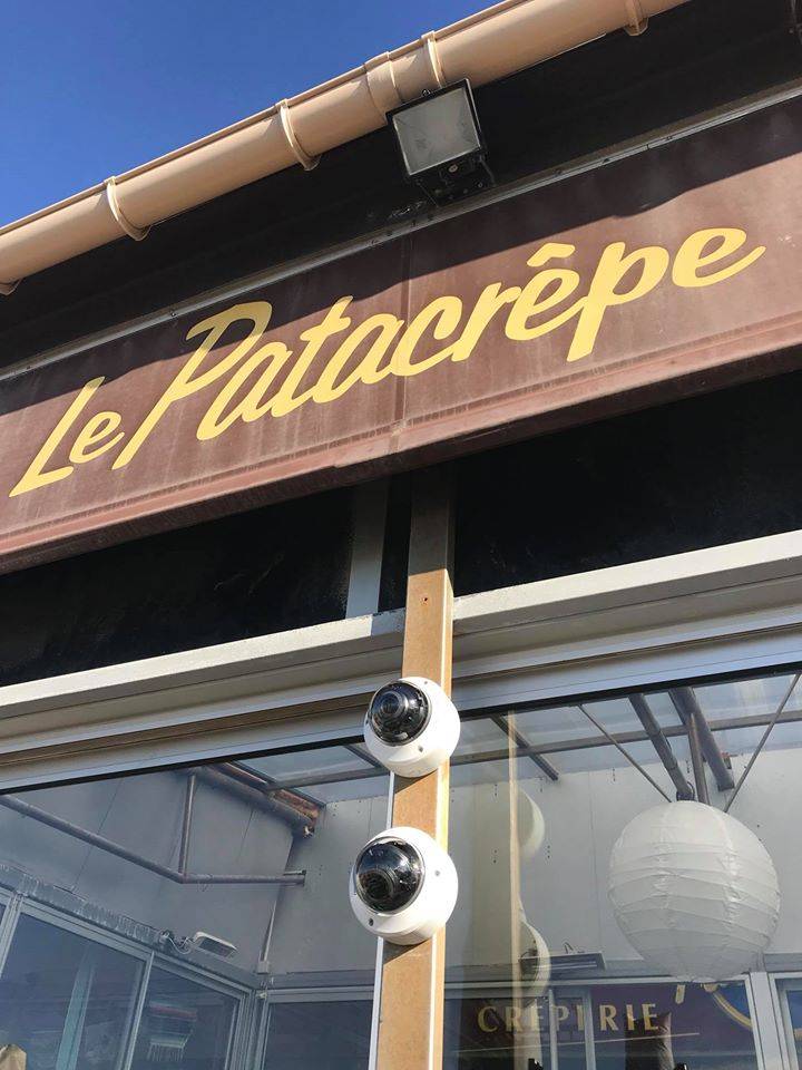 Sécurisation du patacrêpe par video protection.