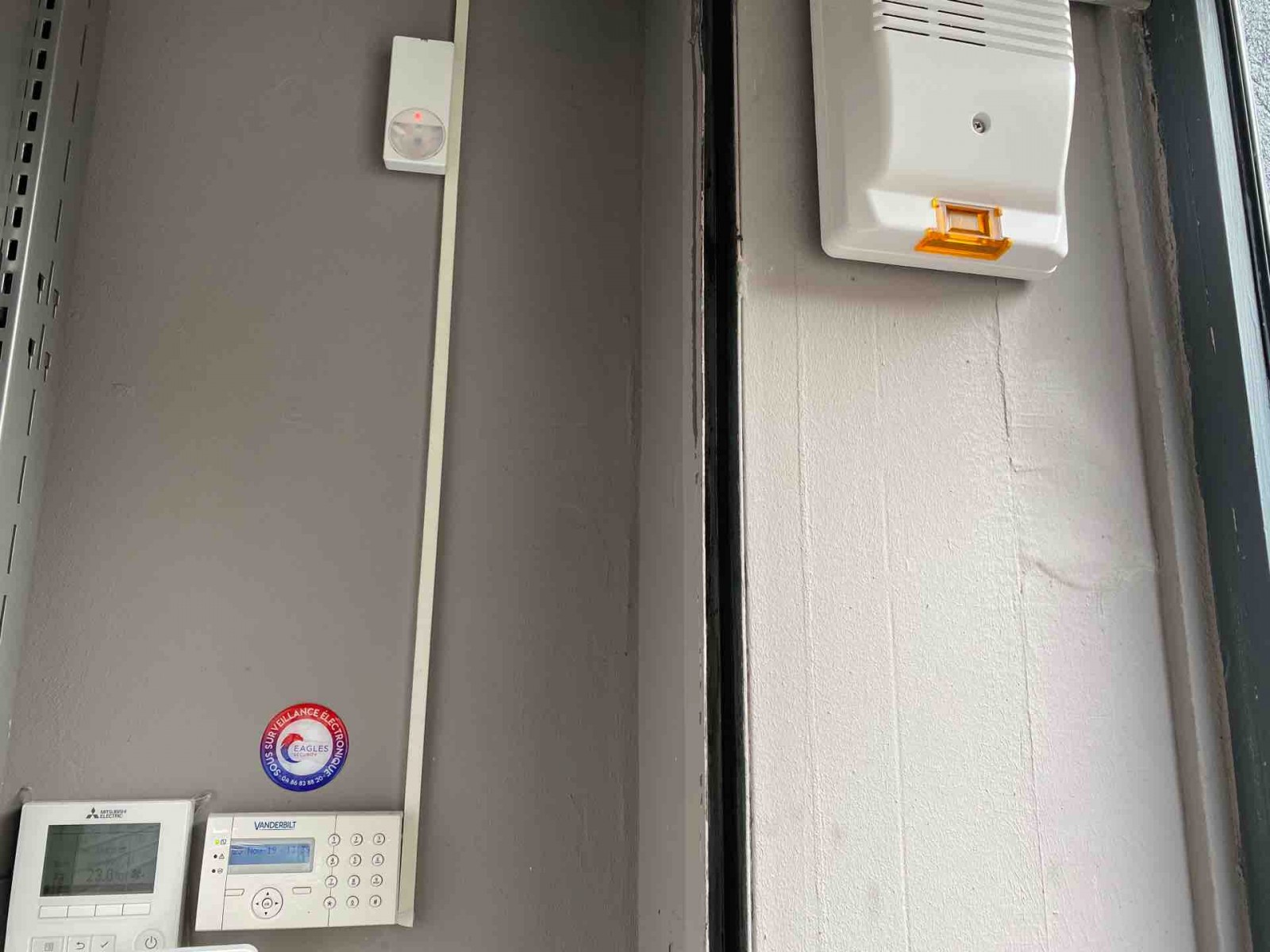 Installation d’un système de vidéo protection  et d’un système anti intrusion