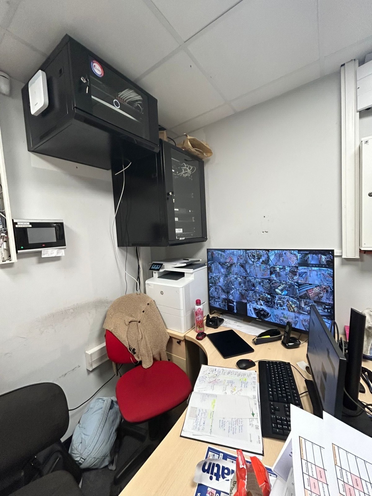  Installation Video, alarme contre l’accès chez Carrefour City 