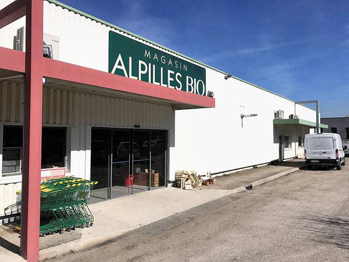Sécurisation par video protection du magasin Alpilles Bio à Saint rémy de Provence