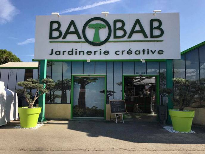 Installation d’un système de video protection et alarme Jardinerie Baobab Sarrians