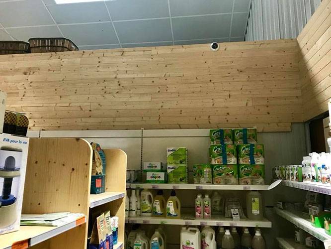 Sécurisation par video protection du magasin Lubéron Bio